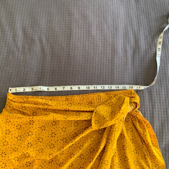 Toad & Co tie front skirt - Picture 2 of 5